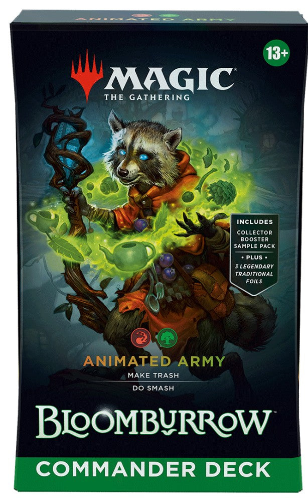 Magic The Gathering Bloomburrow: Commander Deck - Animated Army (English)